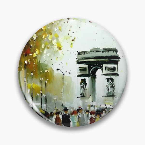 Item preview, Champs-Élysée: Parisian Lights and Carriages Along the Grand Boulevard - 10 designed and sold by artdesignsnow.
