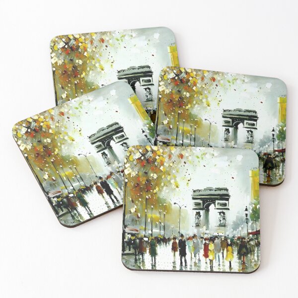 Item preview, Champs-Élysée: Parisian Lights and Carriages Along the Grand Boulevard - 10 designed and sold by artdesignsnow.