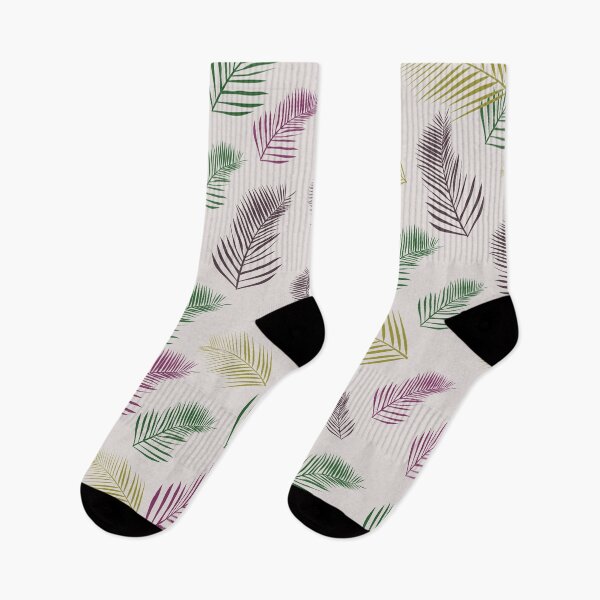 Item preview, A seamless pastel leaf pattern featuring soft designed and sold by Line-Aura.