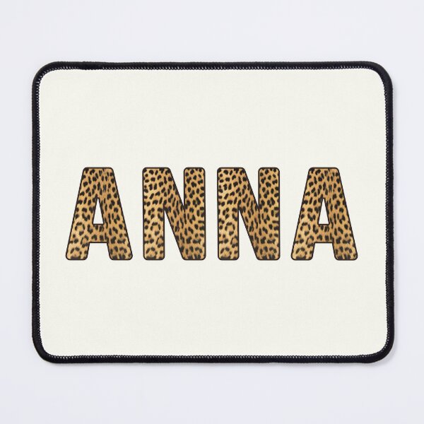 Item preview, Anna Name Leopard Print designed and sold by Jeallan Designs.