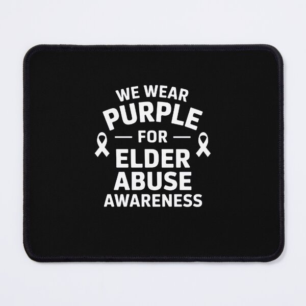 Item preview, Rainbow Design We Wear Purple World Elder Abuse Awareness designed and sold by JessicaWalshdf.