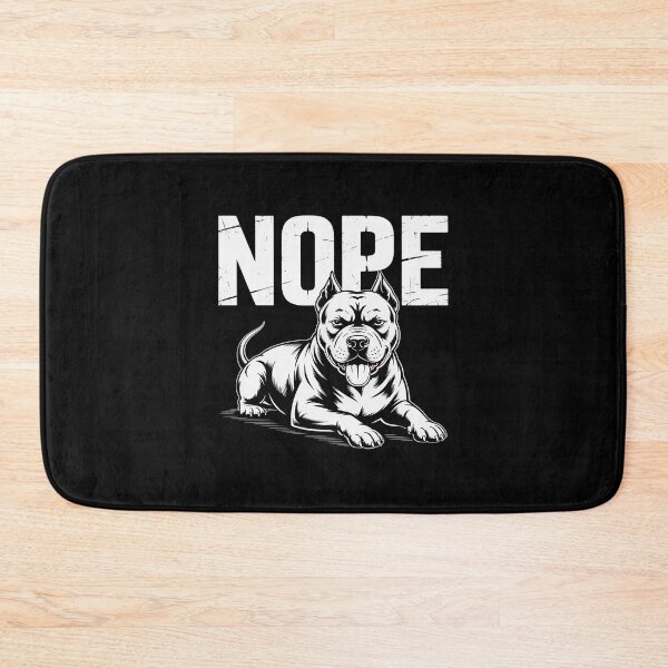 Item preview, Nope Lazy Pitbull Pitties Pet Dog Lover Owner designed and sold by LittleDame.