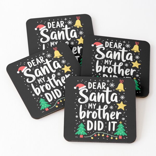 Item preview, Did Funny It Vintage My Retro Holiday Santa Dear Christmas Brother designed and sold by MediarMedic.