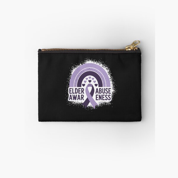 Item preview, Rainbow Heart Ribbon Elder Abuse Awareness designed and sold by JessicaWalshdf.