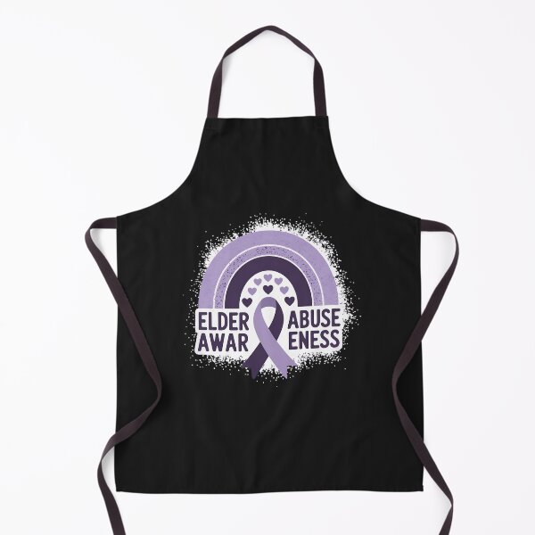 Item preview, Rainbow Heart Ribbon Elder Abuse Awareness designed and sold by JessicaWalshdf.