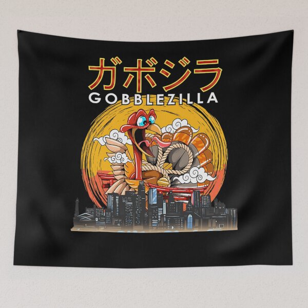Item preview, Happy Thanksgiving Style Gobblezilla Retro Funny Quote Humor designed and sold by nguyenconguan80.