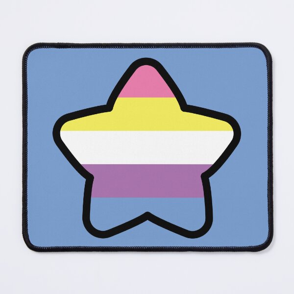 Item preview, Bigender Flag Star designed and sold by deadbeatprince-typography.