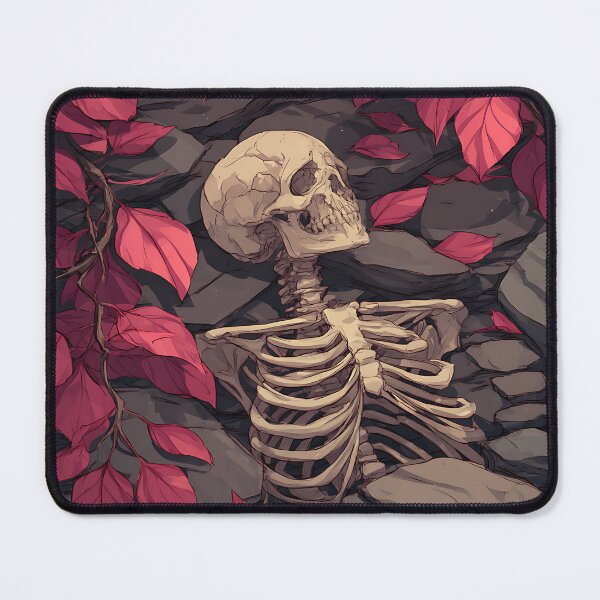 Item preview, Dark Bones and Leaves Floral designed and sold by bapupa.