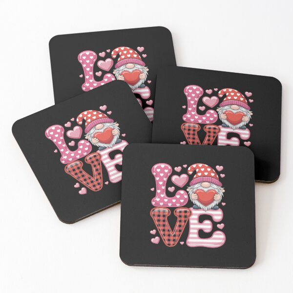 Item preview, Pink Love Gnome Hearts Valentine'S Day Valentines  designed and sold by johnertullio.