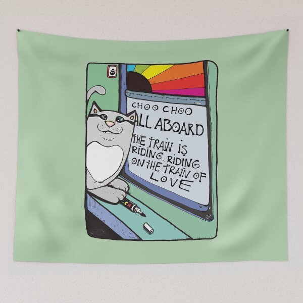 Item preview, Kiekeboekat The Rainbow Warrior - #BleachedSpruce designed and sold by Kiekeboekat.