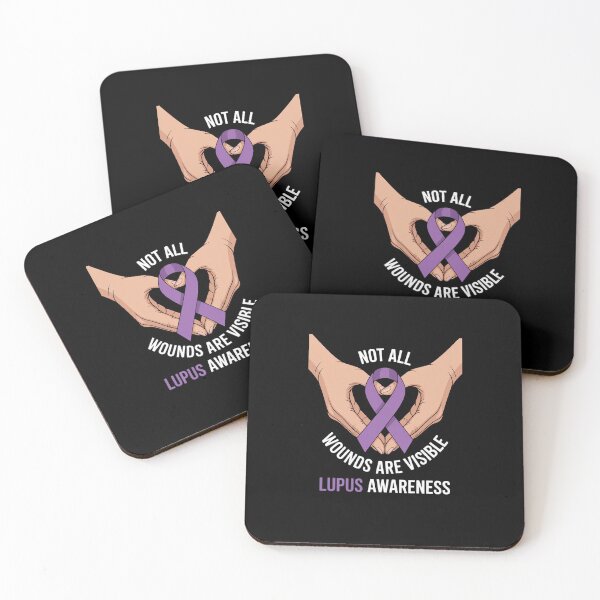 Item preview, Not All Wounds are Visible - Lupus Awareness designed and sold by LittleDame.