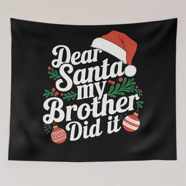 Item preview, Did My Retro Santa It Brother Dear Christmas Holiday Vintage Funny designed and sold by MediarMedic.