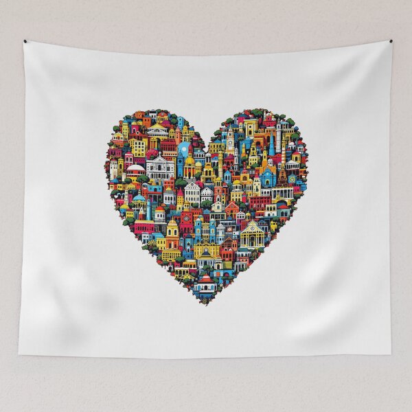 Item preview, Corazon de la Calle The Heart of the Street designed and sold by picartlinxx.