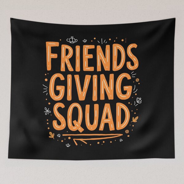 Item preview, Humor 90s Turkey Thankful Friends Friendsgiving Squad Party designed and sold by Daleburuling.