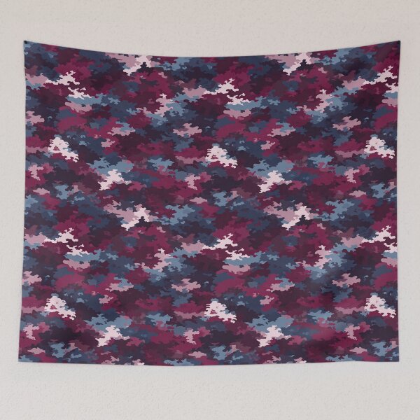 Item preview, Edgy Woodland Pixeled Camouflage Pattern For Rugged Style Lover designed and sold by RoyalStarsPatts.