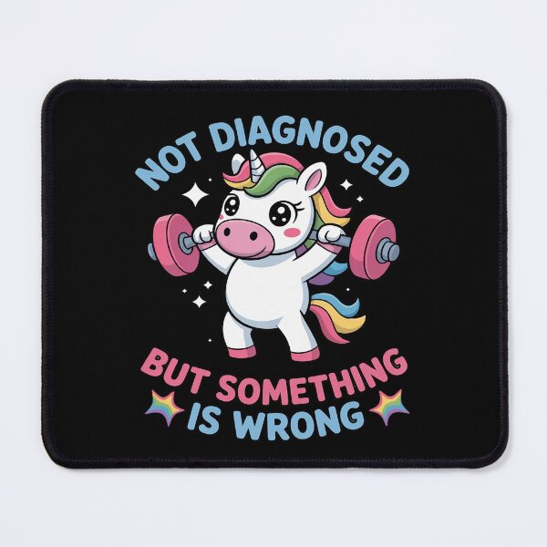 Item preview, Not Diagnosed But Something Is Wrong Mental Health Earth designed and sold by LittleDame.