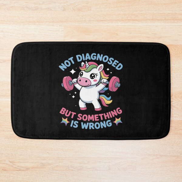 Item preview, Not Diagnosed But Something Is Wrong Mental Health Earth designed and sold by LittleDame.