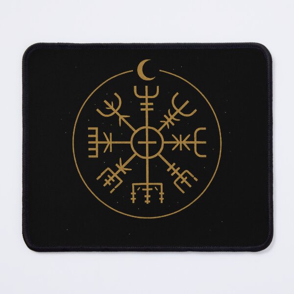Item preview, Vegvísir – Viking Compass Sigil | Norse Protection Symbol by Oblivion Rise designed and sold by OblivionRise.