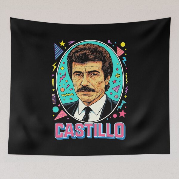 Item preview, Lieutenant Castillo Miami designed and sold by MochoBCN - GENUINE ART OF THE HIGHEST QUALITY .