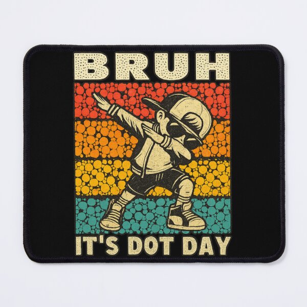 Item preview, Retro Dot Day Artwork Theme Funny Student Style designed and sold by NeboulaHamra.