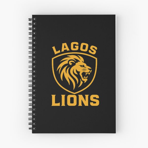 Item preview, Lagos Lions – Bold Gold Lion Crest Sports Logo Design designed and sold by astersgraphics.