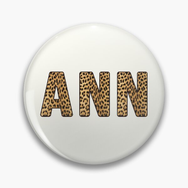 Item preview, Ann Name Leopard Print designed and sold by Jeallan Designs.