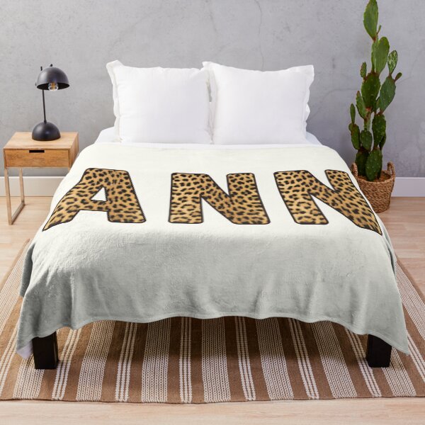 Item preview, Ann Name Leopard Print designed and sold by Jeallan Designs.