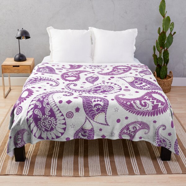 Item preview, A soft pastel Paisley pattern featuring delicate curved motifs in gentle shades of pink, baby blue, lavender designed and sold by Line-Aura.