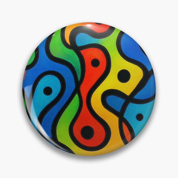Item preview, Organic color lines dance rhythmically designed and sold by Sigtrix.