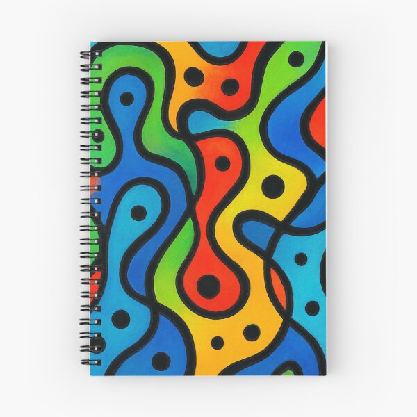 Item preview, Organic color lines dance rhythmically designed and sold by Sigtrix.