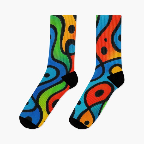Item preview, Organic color lines dance rhythmically designed and sold by Sigtrix.