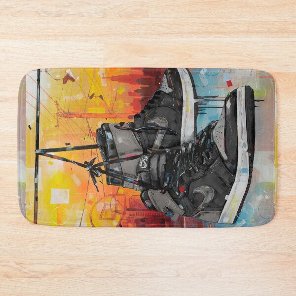 Item preview, Air Jordan 1 Shadow 1.0 powerlines artwork designed and sold by GalleryKauffeld.