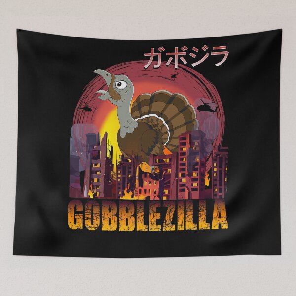 Item preview, Humor Quote Funny Retro Thanksgiving Style Gobblezilla Happy designed and sold by nguyenconguan80.