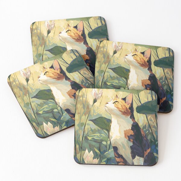 Item preview, Cute Cats and Botany Floral designed and sold by bapupa.
