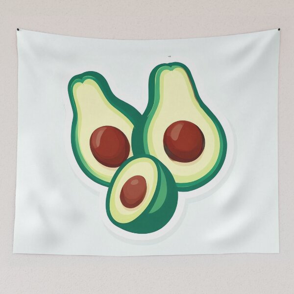 Item preview, Avocado Trio designed and sold by ONYX Pixee.