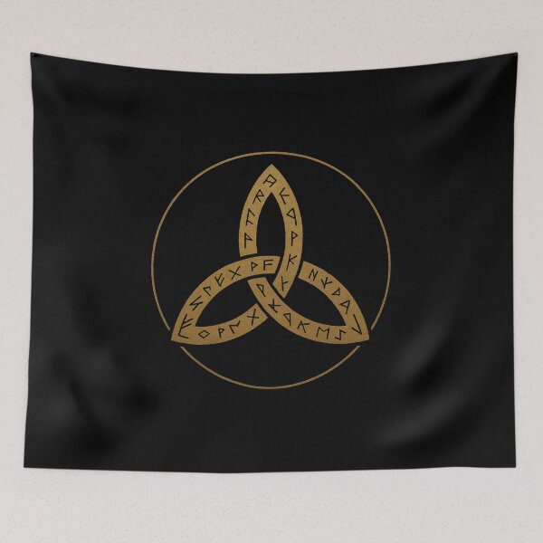 Item preview, Triquetra – Sacred Knot Sigil | Celtic–Norse Symbolic Art by Oblivion Rise designed and sold by OblivionRise.