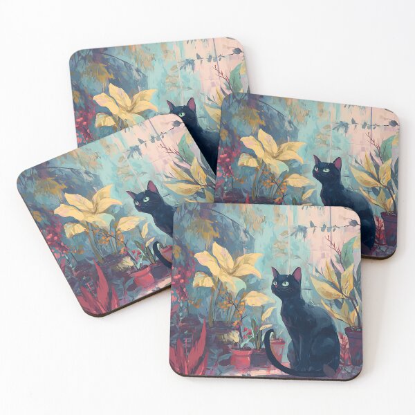 Item preview, Botanical Cats and Botany Garden designed and sold by bapupa.