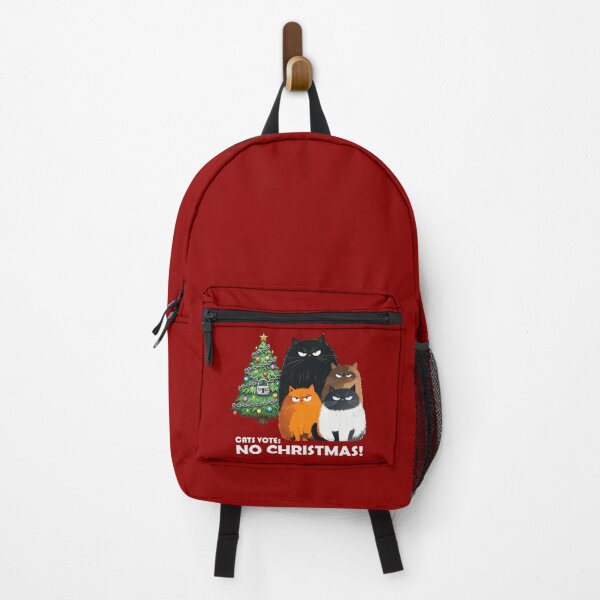 Item preview, Cats Vote NO CHRISTMAS T-Shirt | Funny Sarcastic Cat Lover Gift designed and sold by SylwiaPrint.