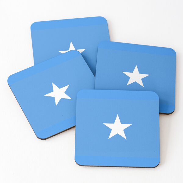 Item preview, Somalia Flag – White Star of the Blue Sky Design designed and sold by Dany05117671.