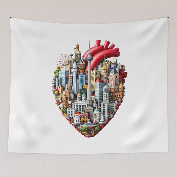 Item preview, Corazon de la Calle The Heart of the Street designed and sold by picartlinxx.