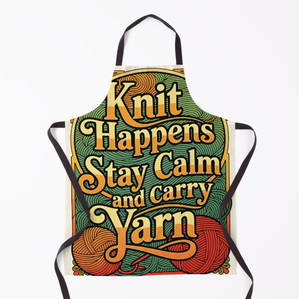 Item preview, Knit Happens - Stay calm and carry yarn designed and sold by Ponted.