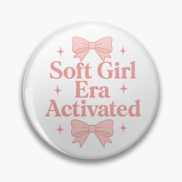 Item preview, Soft Girl Era Activated designed and sold by Trend Drops Mad.