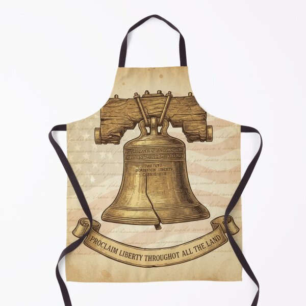 Item preview, Liberty Bell, American history, patriotic symbol, vintage drawing designed and sold by Klamat1984.