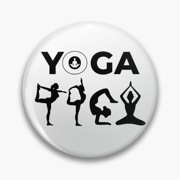 Item preview, Yoga Poses Silhouettes designed and sold by GenzShoppingHub.