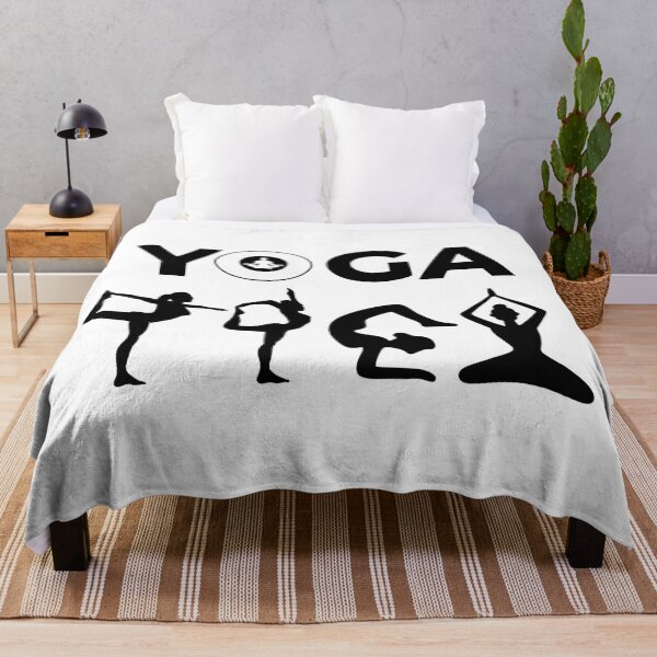 Item preview, Yoga Poses Silhouettes designed and sold by GenzShoppingHub.