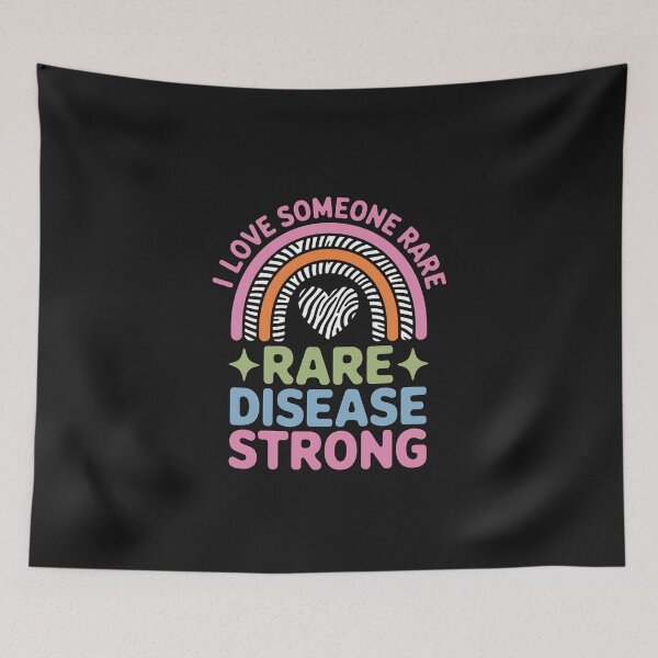 Item preview, Rare Disease Awareness Zebra Ribbon, I Love Someone Rare 6 designed and sold by JessicaWalshdf.