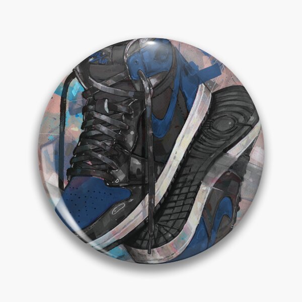 Item preview, Nike air jordan 1 Royal blue artwork designed and sold by GalleryKauffeld.
