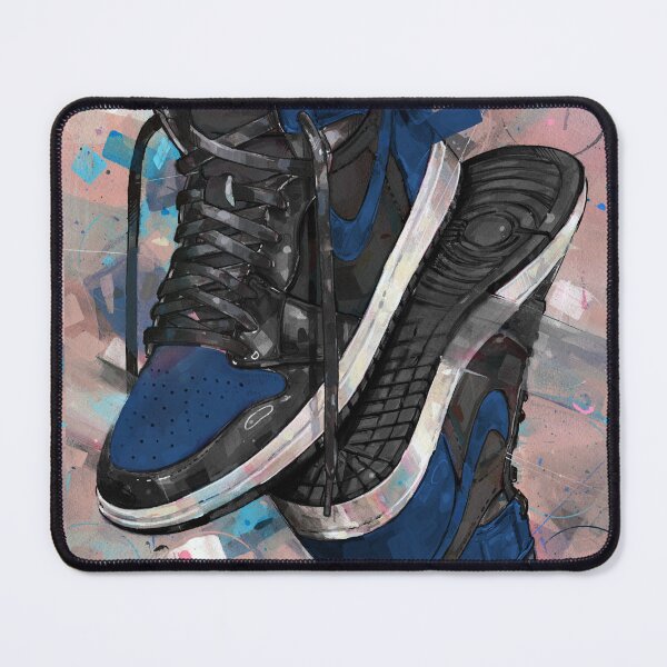 Item preview, Nike air jordan 1 Royal blue artwork designed and sold by GalleryKauffeld.