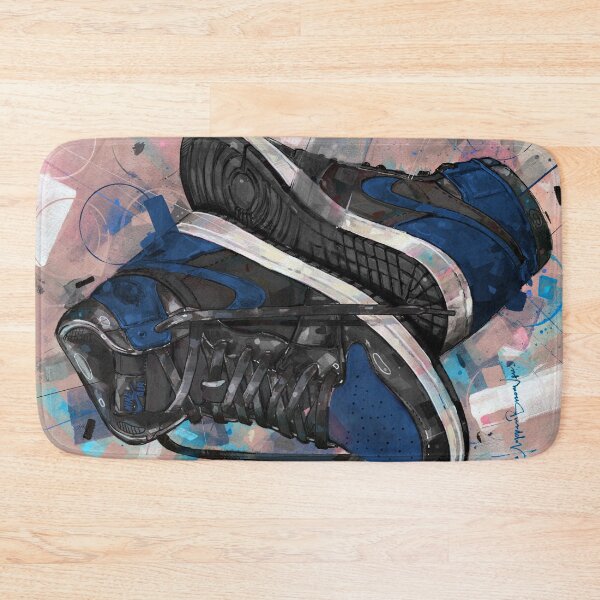 Item preview, Nike air jordan 1 Royal blue artwork designed and sold by GalleryKauffeld.