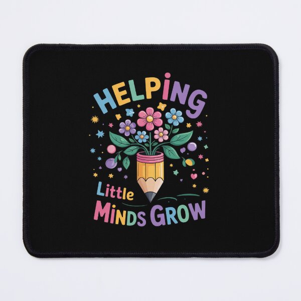 Item preview, Helping Little Minds Grow Flower Elementary School Teacher  designed and sold by RuthGAArt.